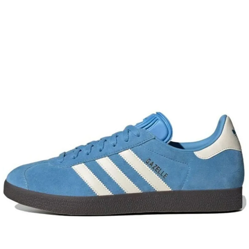 Adidas Originals Gazelle Sky Blue White Gum Mens Trainer Shoe Sneaker ID6104 - Picture 15 of 15